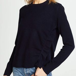 Vince cashmere LIKE NEW side cinch crewneck